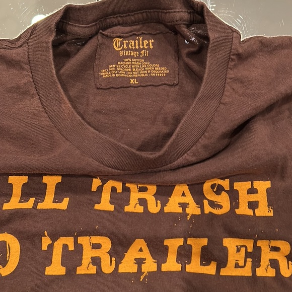 Trailer Vintage Food extra large long sleeve  t - Picture 2 of 6